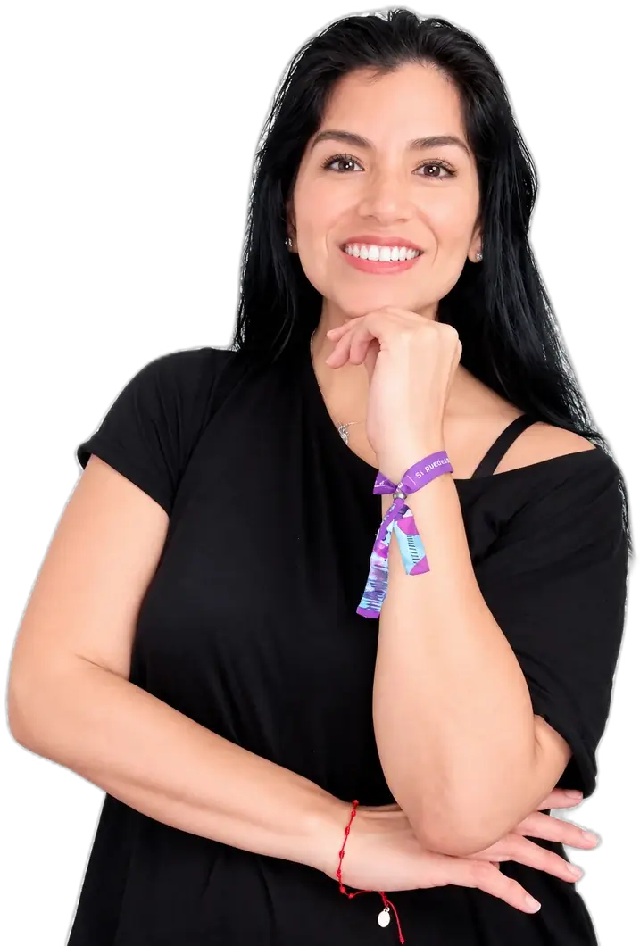 Angela Pacheco, fundadora de Elévate y Crece